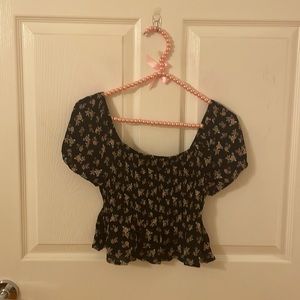Floral cropped top from Aeropostale